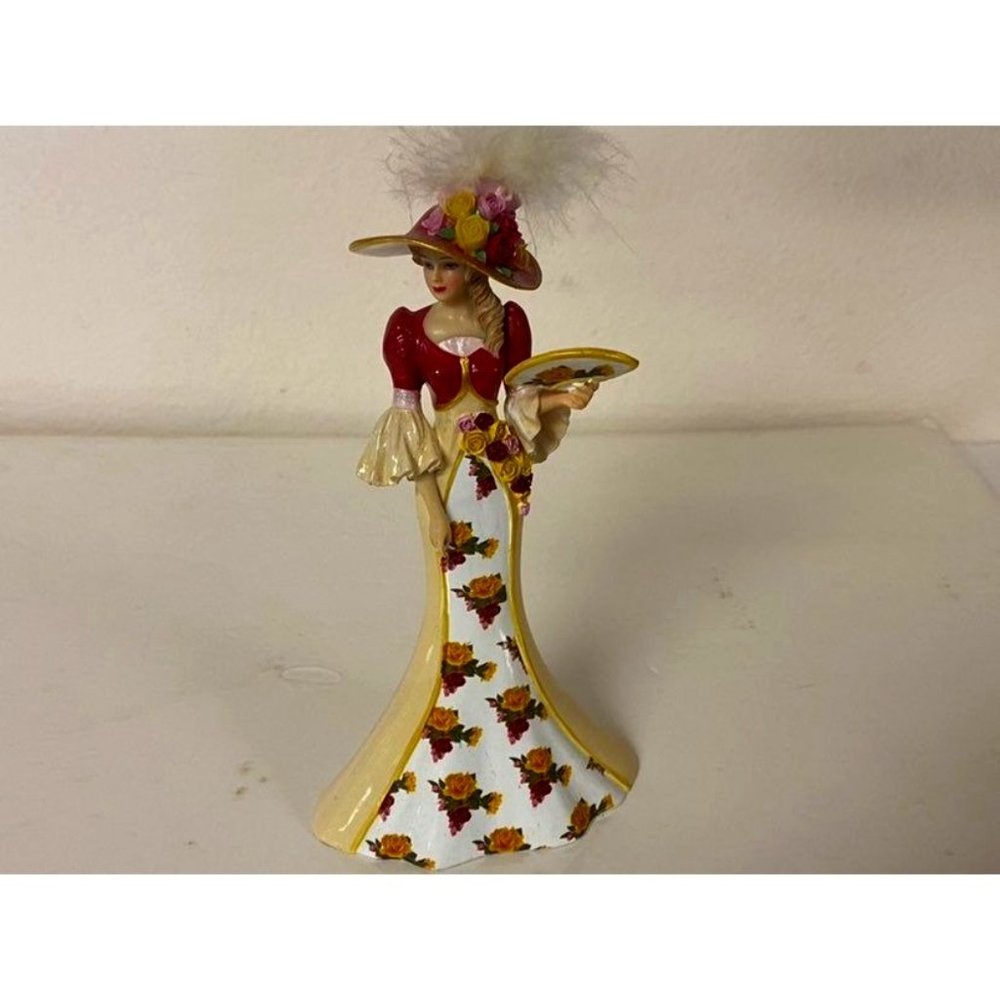 Love's True Bloom Ladies of the Country Rose Hamilton Collection Figurine